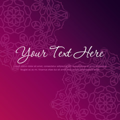Vector background for greeting card