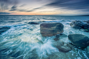 Meer Sonnenuntergang