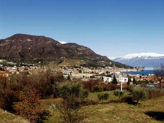 Fototapeta na wymiar Salò - Lago di Garda