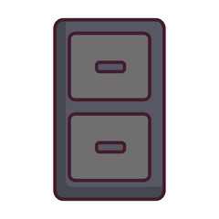 office drawers icon