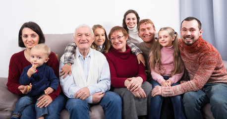 Adults with children are photographing best moments