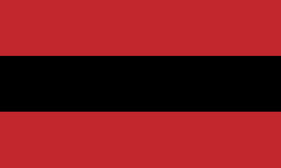 Flagge Rot-Schwarz-Rot