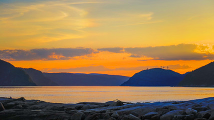 Obraz premium Road-tripping in Quebec region - Tadoussac