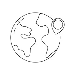 earth planet icon