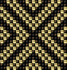 brown and yellow glossy blocks