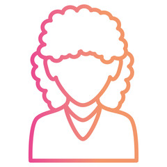 beautiful woman avatar character