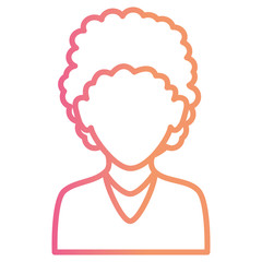 beautiful woman avatar character