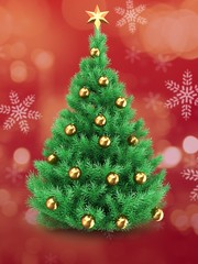 3d Christmas tree