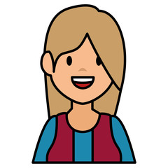 beautiful woman avatar character