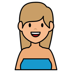 beautiful woman avatar character