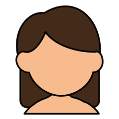 cute little girl shirtless character