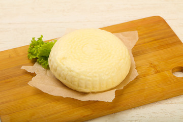 Young cheese Suluguni