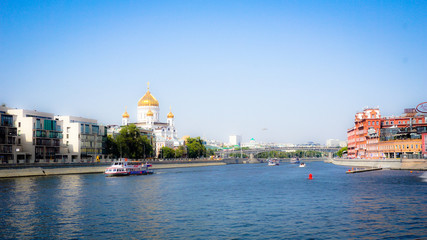 Naklejka premium Russia Moscow City 