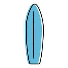 surf board isolated icon