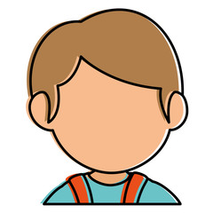 cute little boy character