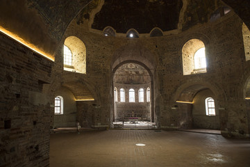 Inneres der Georgsrotunde in Thessaloniki, Griechenland