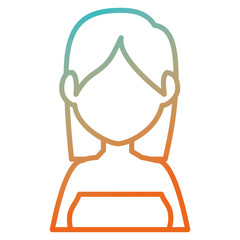 beautiful woman avatar character