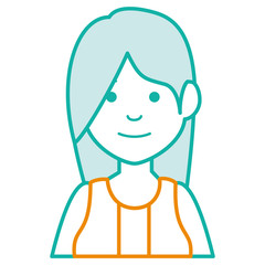 beautiful woman avatar character