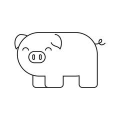cute pig icon