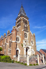 Obraz premium Pont Rémy, Eglise saint Pierre, Somme, Haut de France