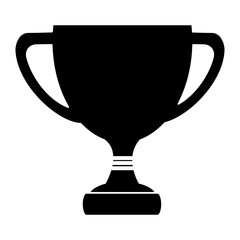 trophy cup isolated icon