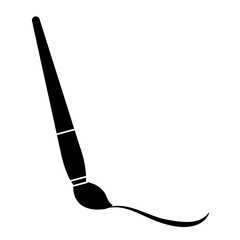 paint brush isolated icon
