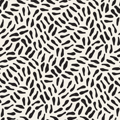 Seamless freehand pattern. Vector abstract rough lines background. Hand drawn strokes.