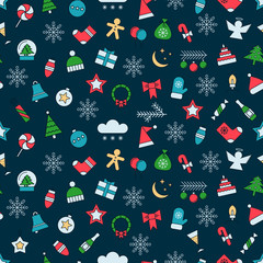 Christmas seamless pattern