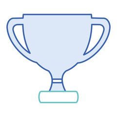 trophy cup isolated icon