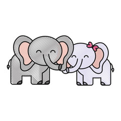 cute elephant icon
