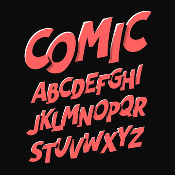 Comics style font 