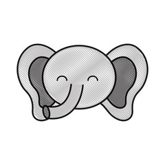 cute elephant icon