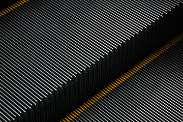 electric escalator - Close up