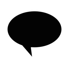 speech bubble isolated icon