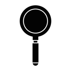 magnifying glass isolated icon