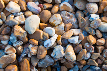 Galets à la plage
