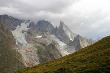 Fototapeta premium glacier du Miage
