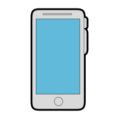 smartphone device isolated icon