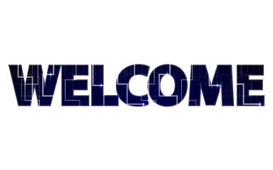 big tech sign WELCOME