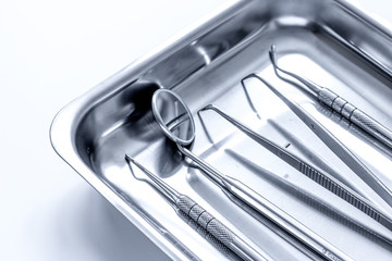preparation of dental instruments before work