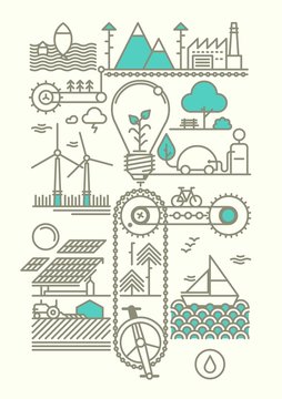clean energy illustration