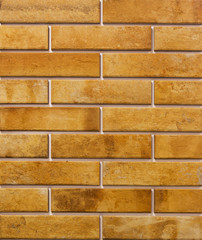 Texture of natural brick. Facing materials