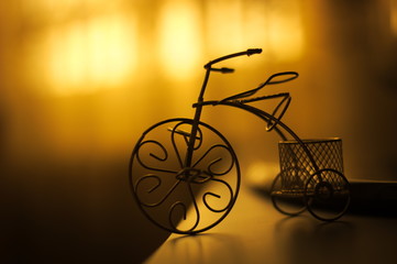 Handicraft metal bicycle