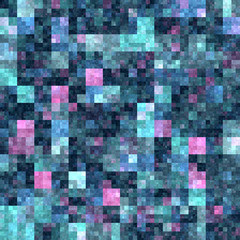 Modern seamless tiling texture or background with colorful squares