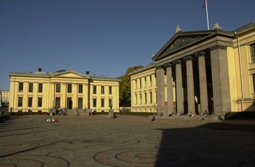 Fototapeta na wymiar Oslo University