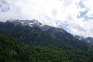 ブリエンツ湖のクルージング