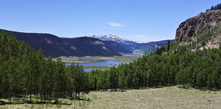 A Scenic View of the Headwaters of the Rio Grande River