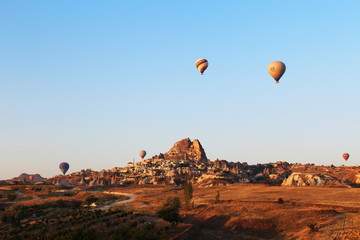 トルコ　熱気球　 hot air balloon　turkey カッパドキア