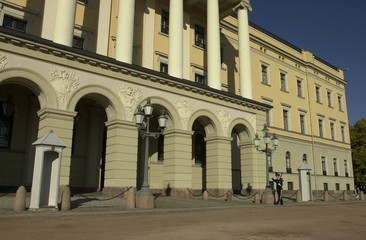 Oslo - Pałac Królewski © Rafa