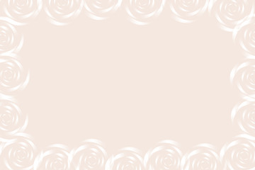 ligyt pastel background with roses like shadows